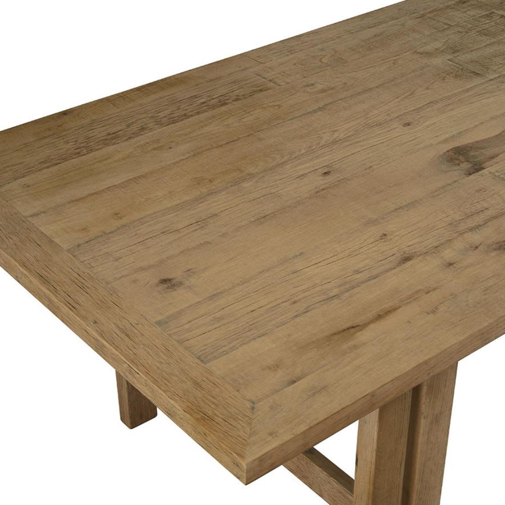 Table de salle à manger Lucetta en chêne