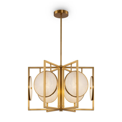 Pendentif en cachemire et or