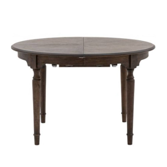 Table de salle à manger ronde extensible Madison