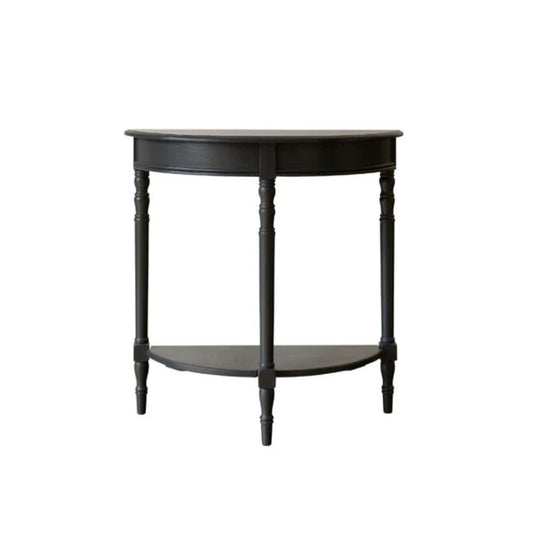 Console demi-lune Anita Black