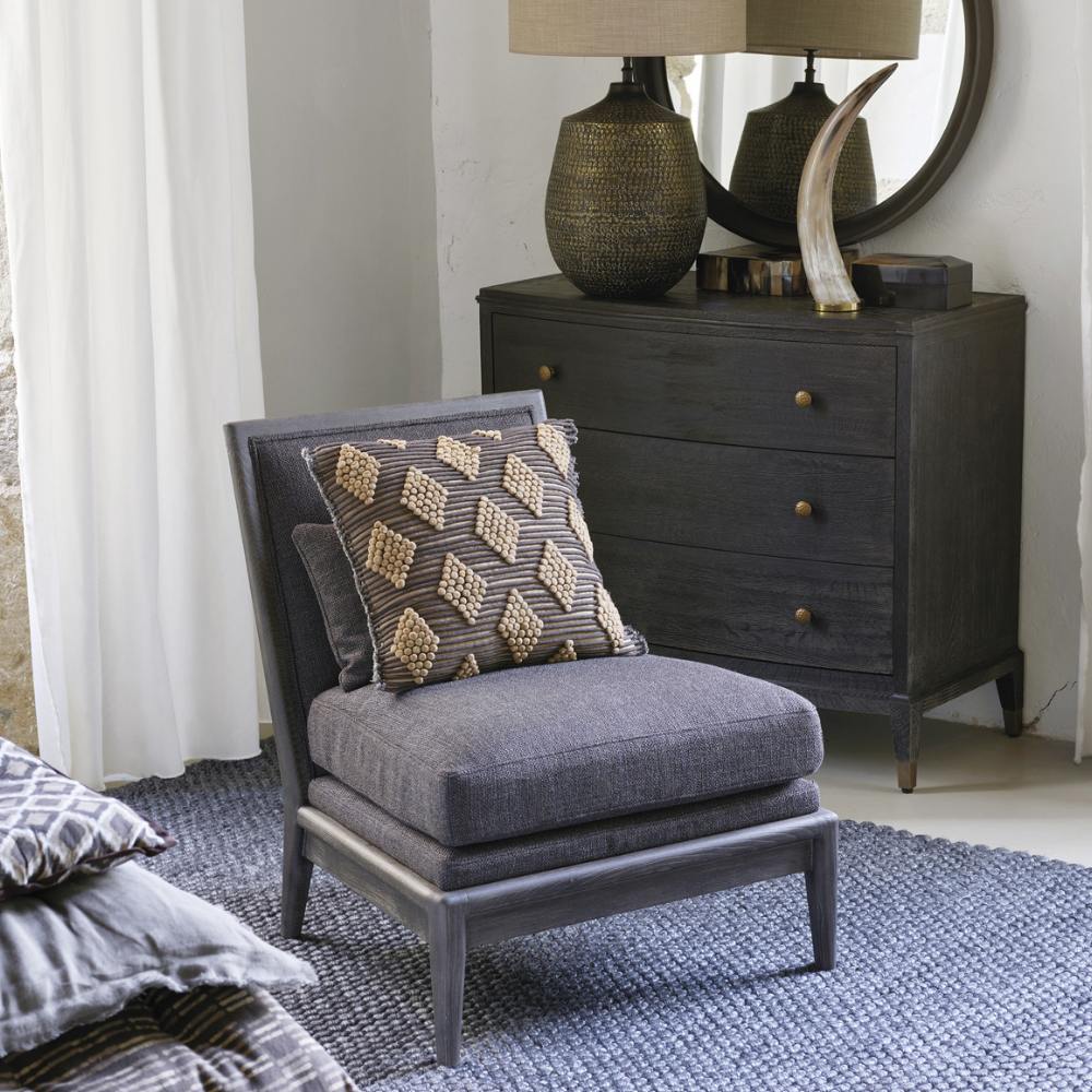 Blanc D'Ivoire Fauteuil Matheo en Mousse Naturelle