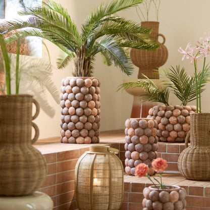 Vase en rotin Nelly Brown