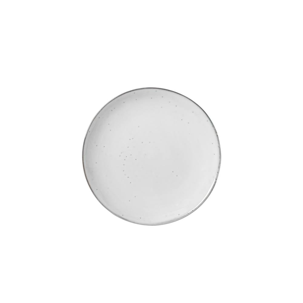 Assiette en grès sable