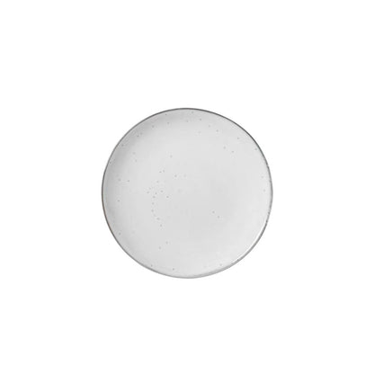 Assiette en grès sable