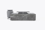 Ensemble de cuisson pour foyer OuterStone + couvercle pour réservoir de propane - Rectangulaire