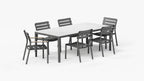Table à manger d'extérieur OuterStone + 2 fauteuils 595 + 4 chaises sans accoudoirs 595