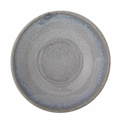 Bol à motifs cachemire, bleu, en grès