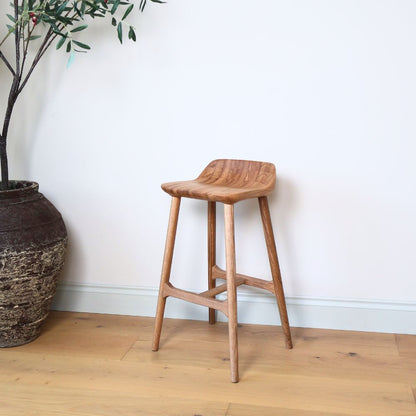 Tabouret rustique James Oak
