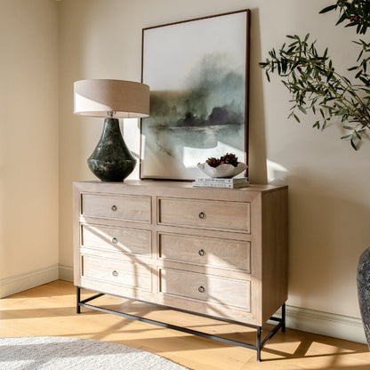 Commode Raleigh à 6 tiroirs