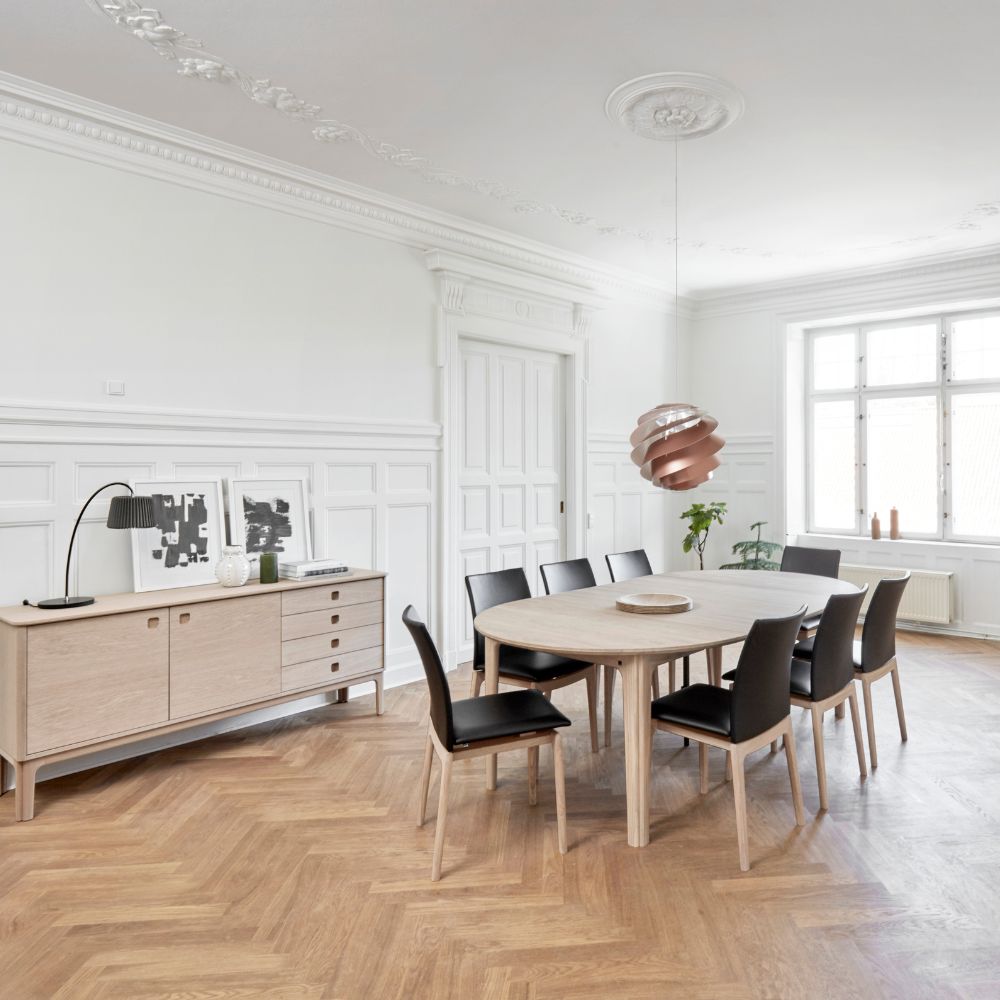 Table à manger ronde SKOVBY #112