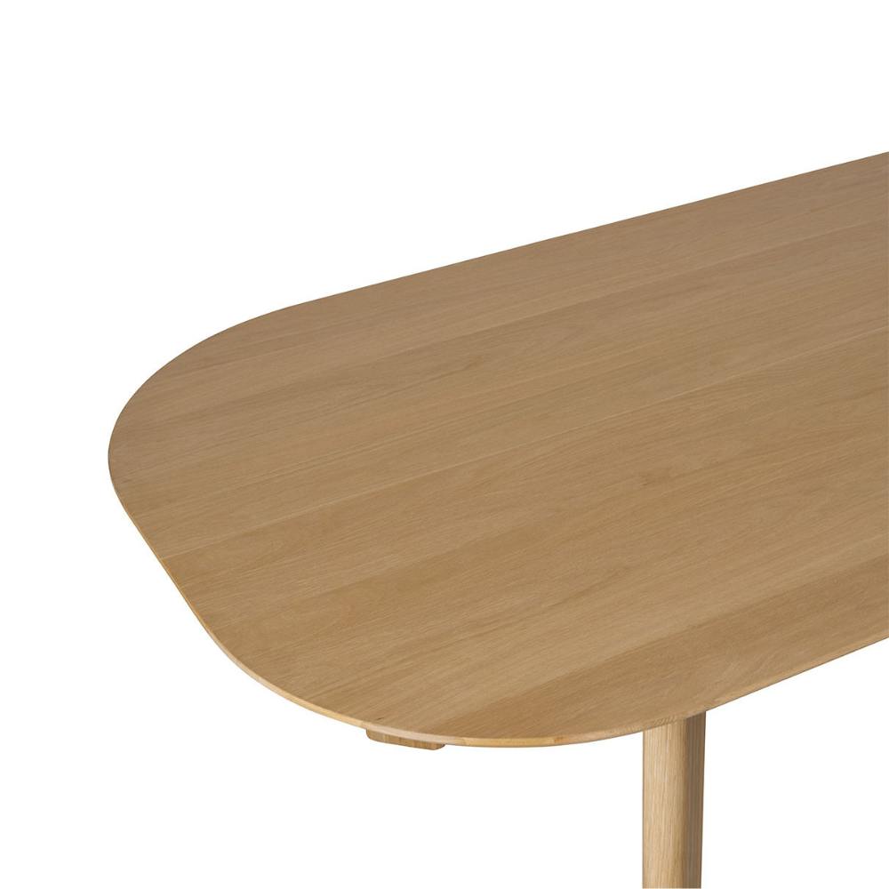 Table de salle à manger ovale Sabrina