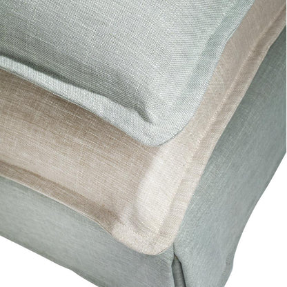 Canapé Theo couleur sauge et beige