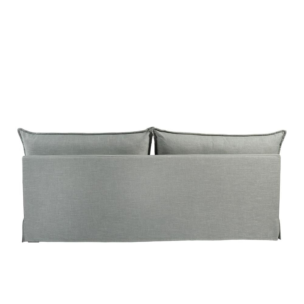 Canapé Theo couleur sauge et beige