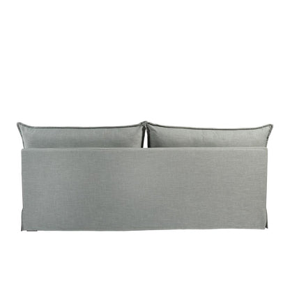 Canapé Theo couleur sauge et beige