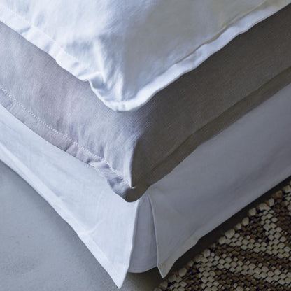 Canapé Theo - Blanc et gris - 220 cm