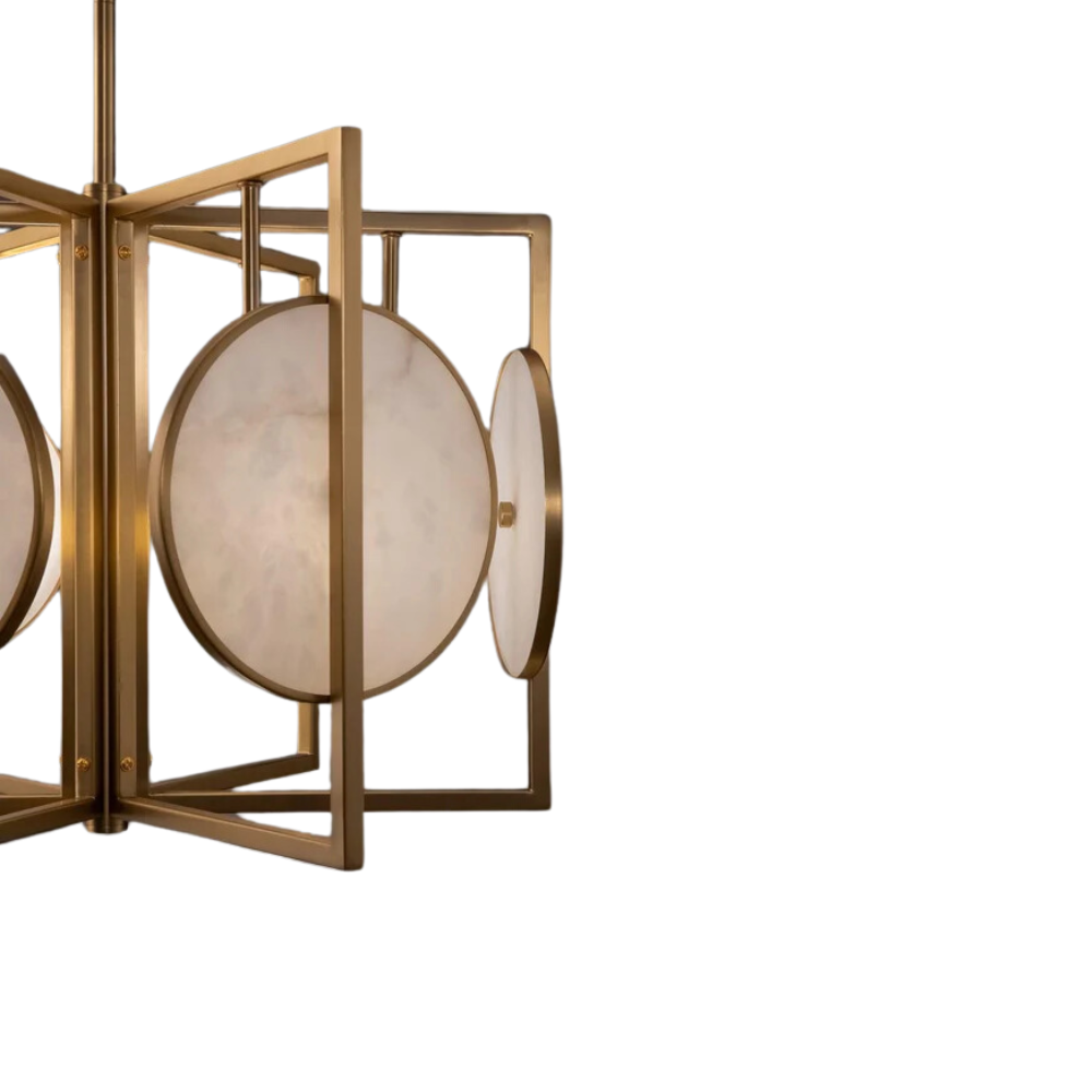 Pendentif en cachemire et or