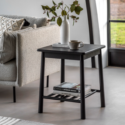 Table d'appoint Wycombe noire