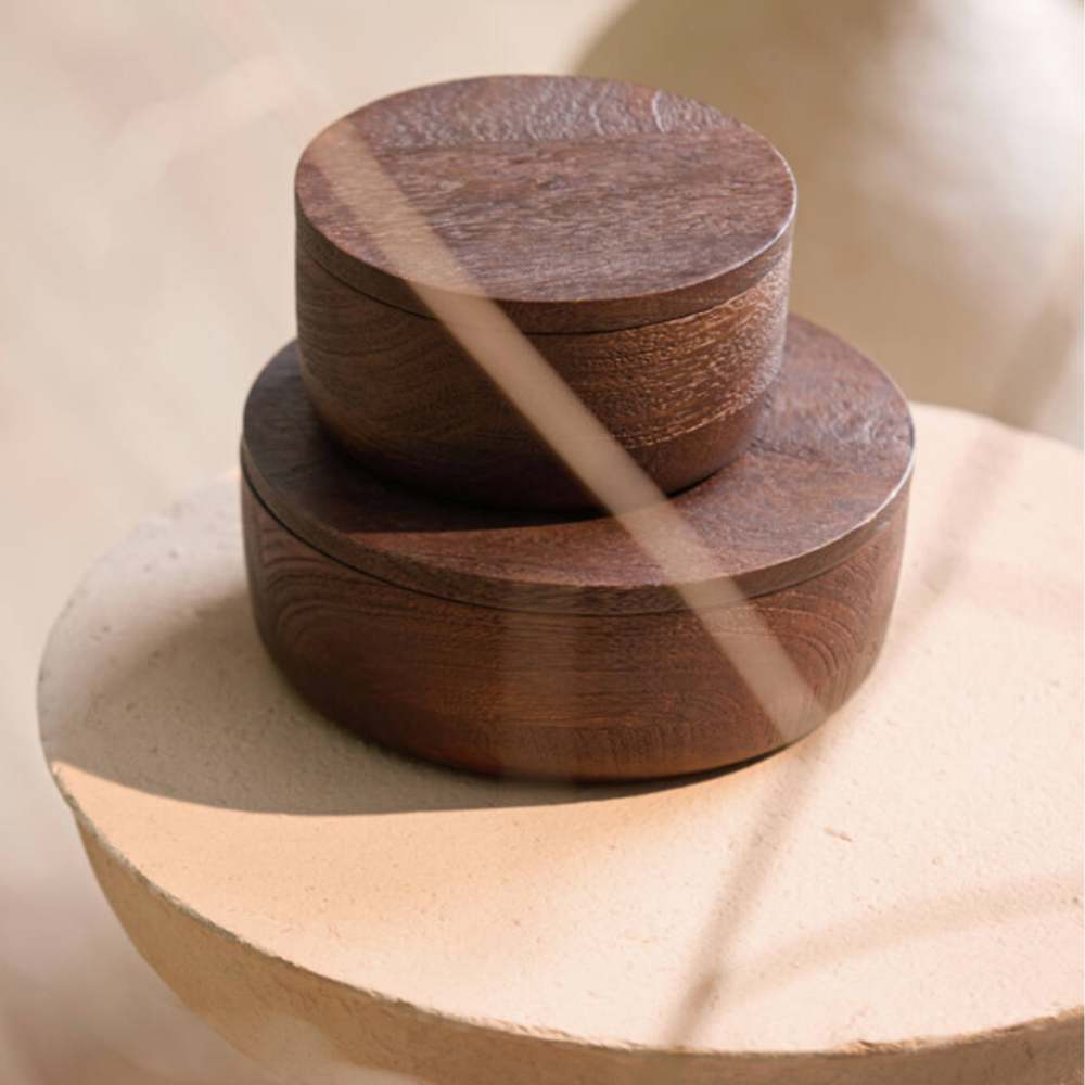 Boîte décorative mate