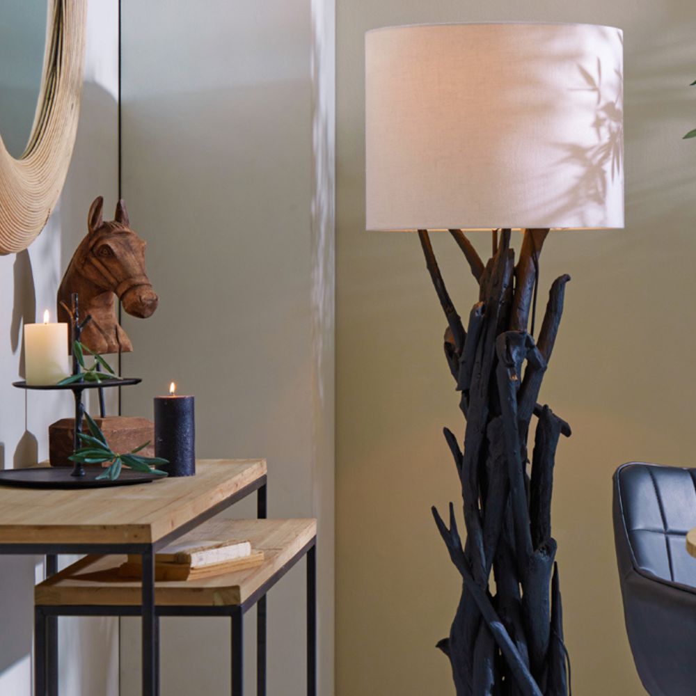 Ornement de cheval en bois