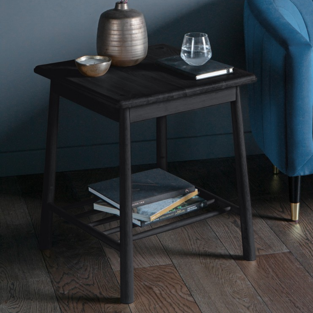 Table d'appoint Wycombe noire