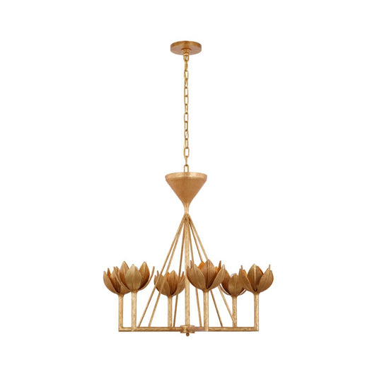 Lustre Alberto pour plafond bas, confort visuel