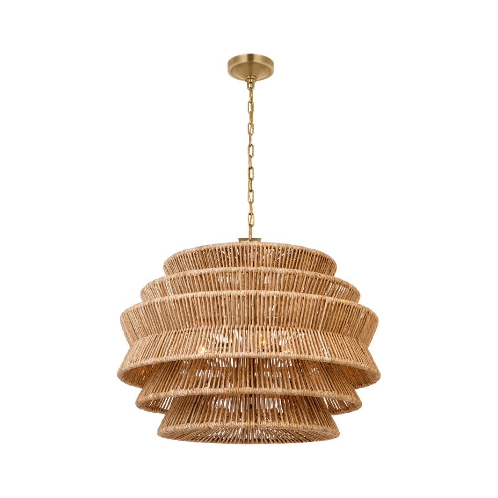 Lustre tambour Antigua de Visual Comfort