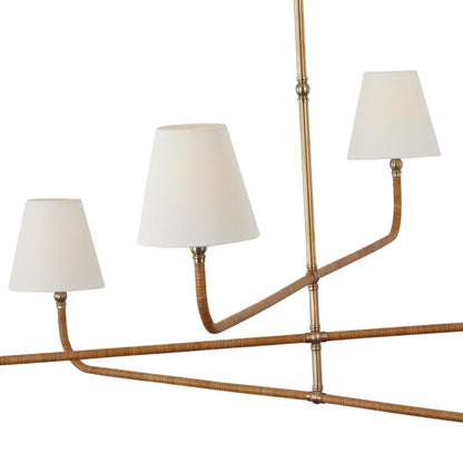 Visual Comfort Basden Grande Lustre à trois niveaux