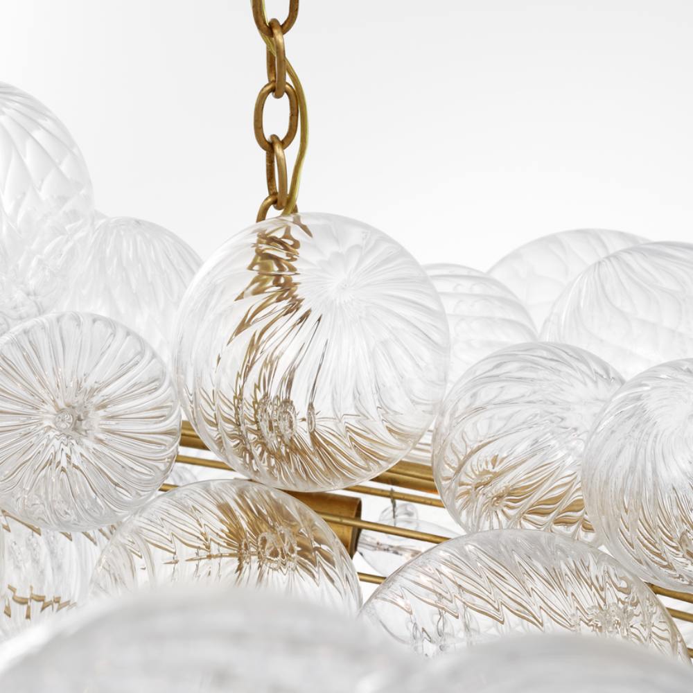 Lustre Talia 54 anneaux de Visual Comfort