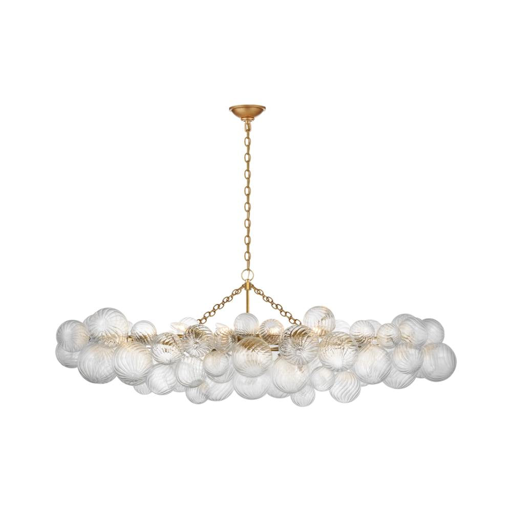 Lustre linéaire Talia grand modèle, confort visuel