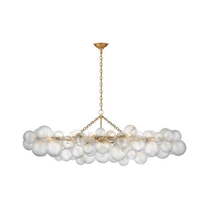 Lustre linéaire Talia grand modèle, confort visuel