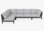 Housse pour canapé sectionnel en aluminium L - 5 places - Droite