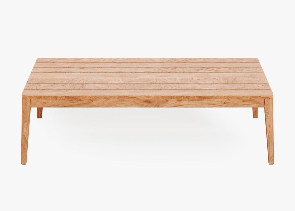 Housse pour table basse en teck - Pied conique