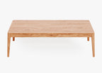 Housse pour table basse en teck - Pied conique