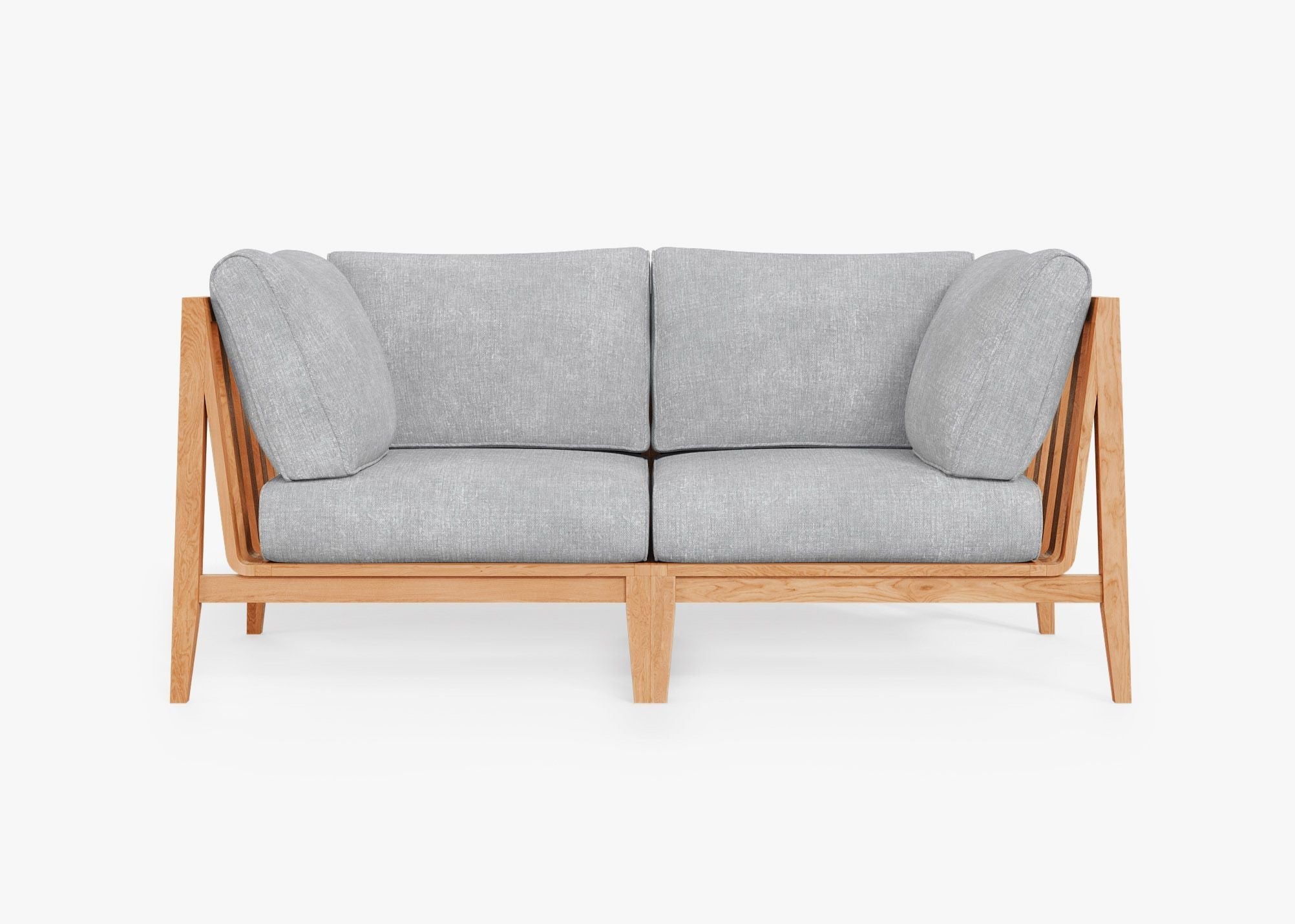 Housse pour causeuse en teck