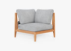 Housse pour chaise sectionnelle en teck