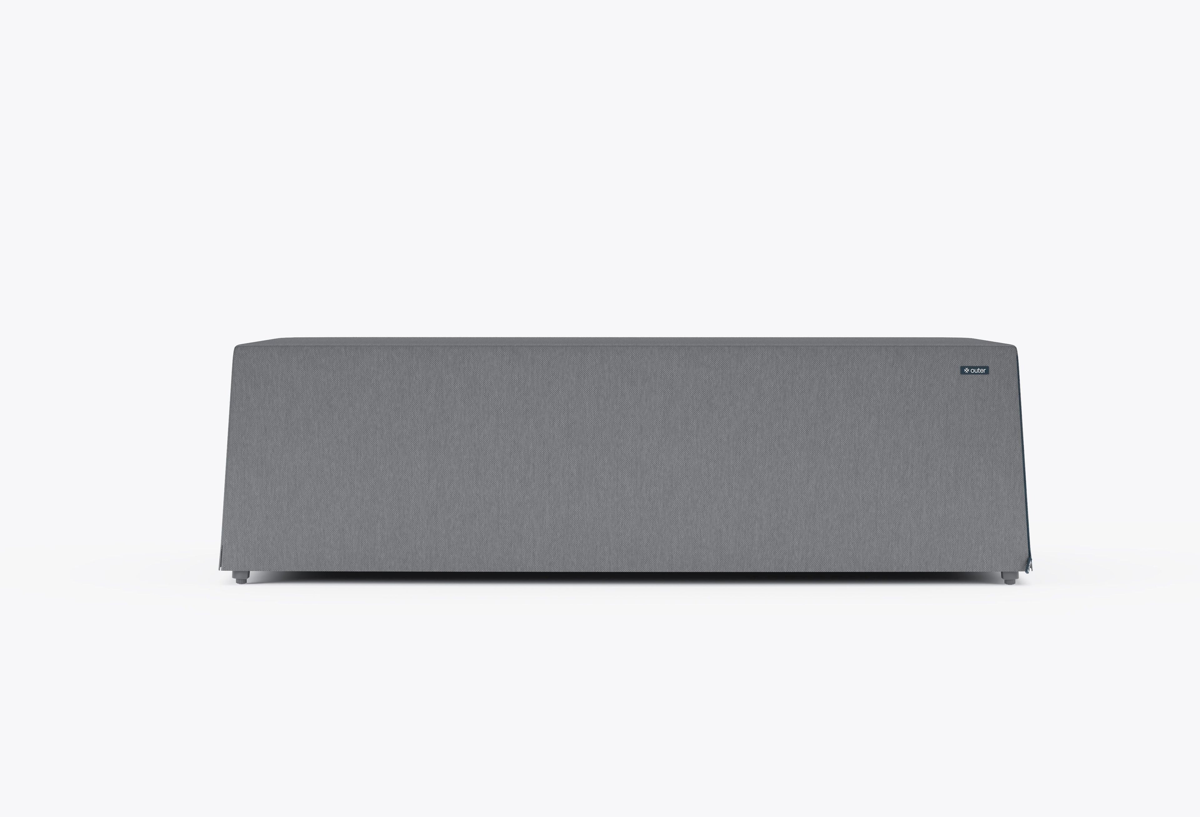 Housse pour table basse en aluminium et OuterStone - Rectangulaire