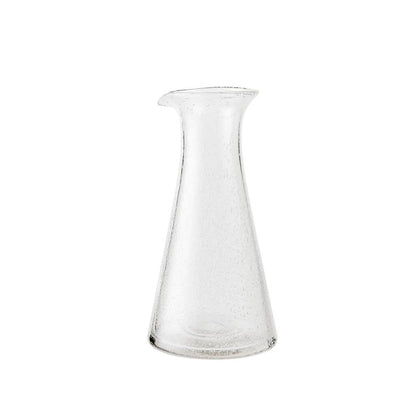 Carafe à effet bulle en verre