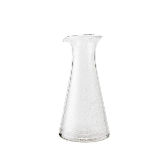 Carafe à effet bulle en verre
