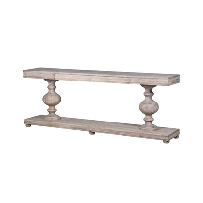 Table console Elsie à pieds bulbeux