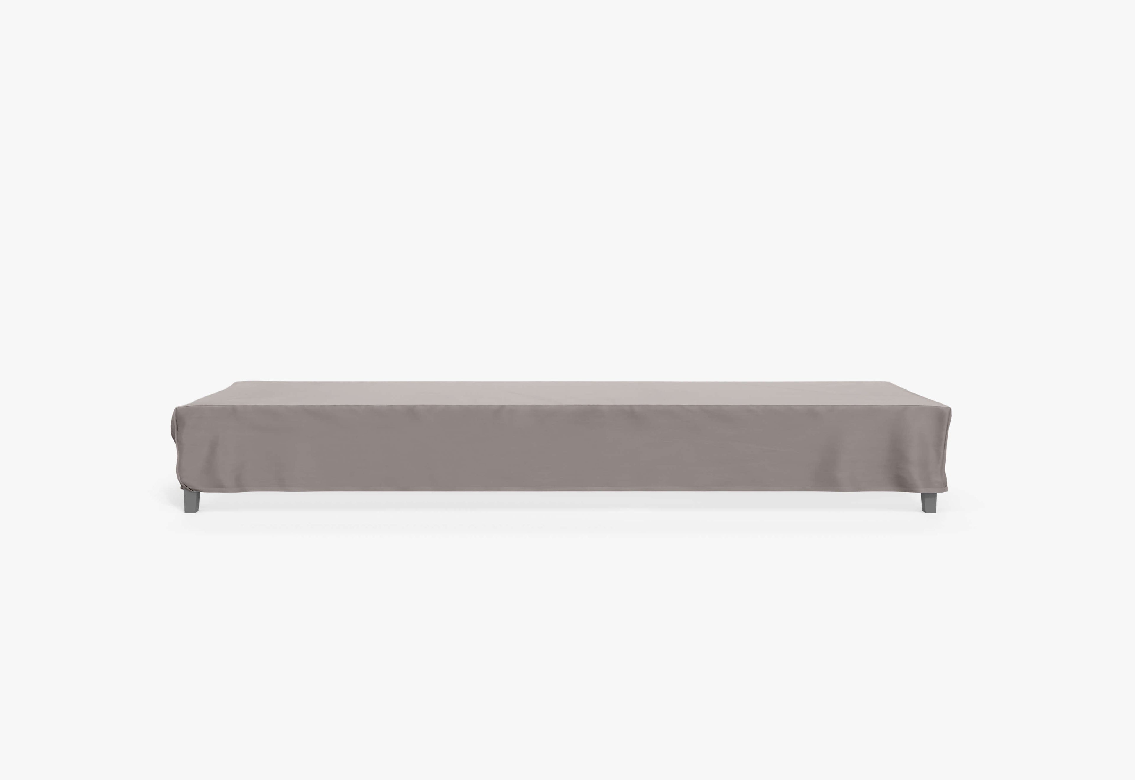 Housse pour chaise longue en aluminium ou en osier