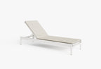 Coussin de chaise longue en aluminium ou en osier