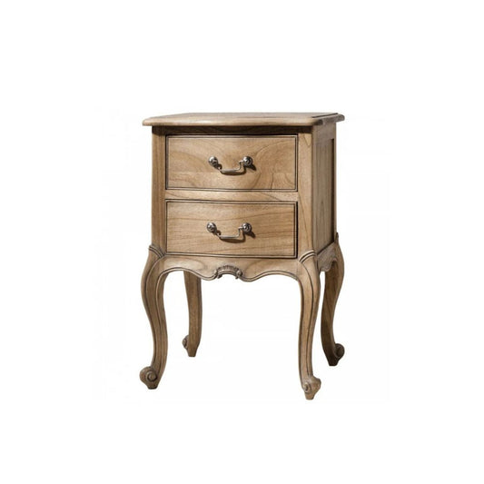 Table de chevet chic patinée