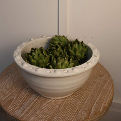 Bol en céramique vieilli