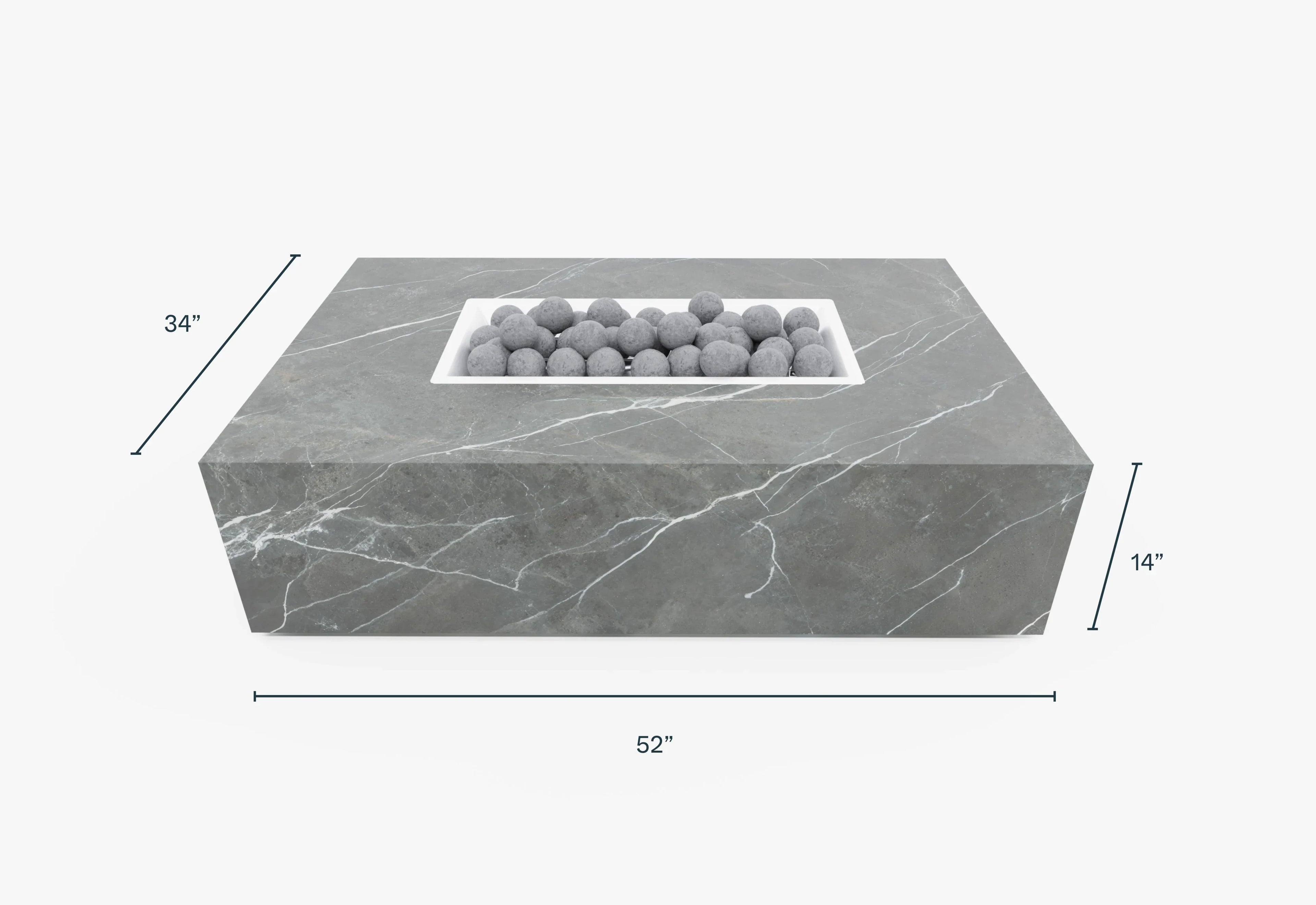 Ensemble de cuisson pour foyer OuterStone + couvercle pour réservoir de propane - Rectangulaire