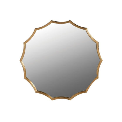 Miroir mural Gia à bordure dorée