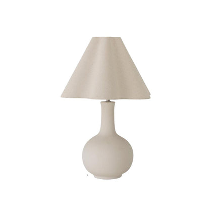 Lampe de table en pierre blanche Harlow