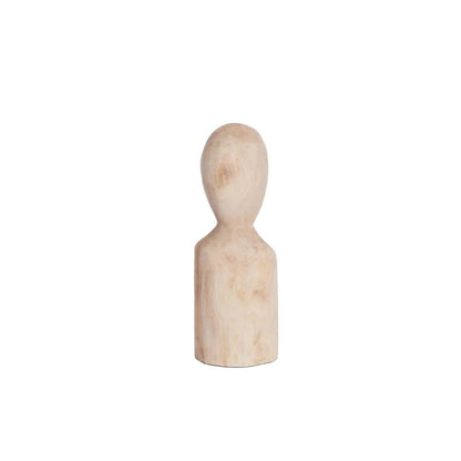 Ornement en bois naturel LUMUNA