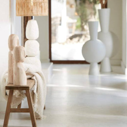 Ornement en bois naturel LUMUNA