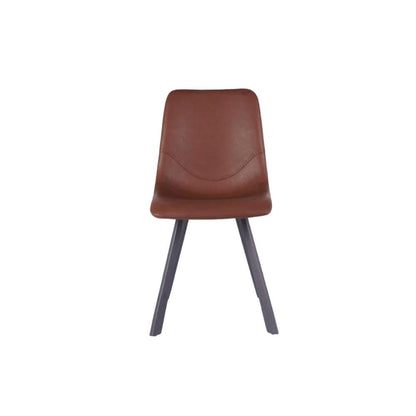Chaise de salle à manger Niva Cognac