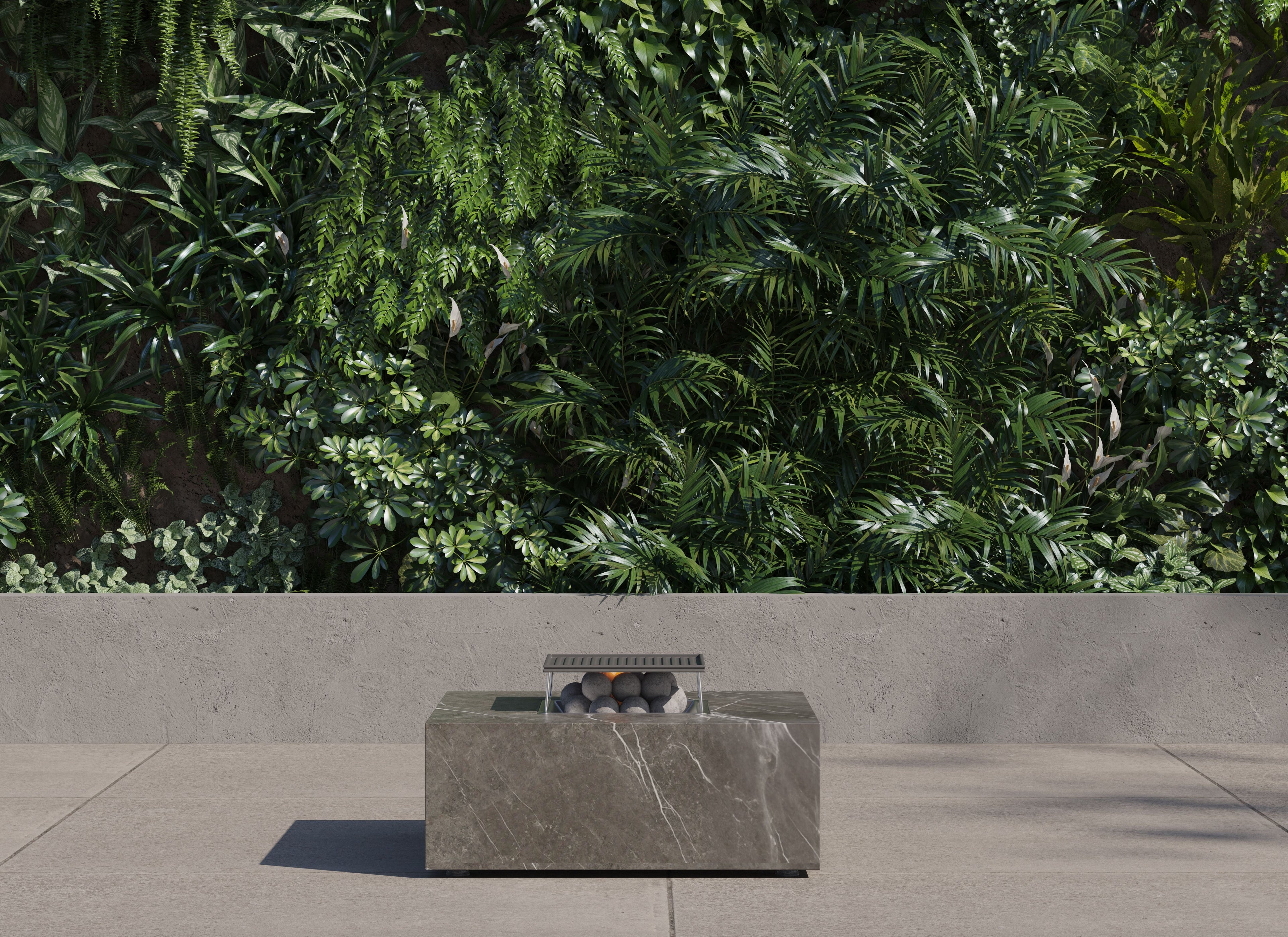 Ensemble de cuisine avec foyer OuterStone - Carré